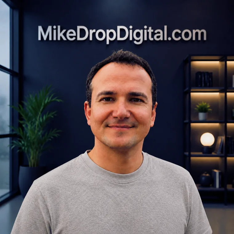 Mike Yash, founder of MikeDrop Digital